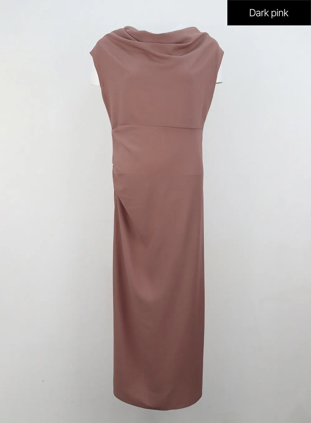 Cowl Neck Maxi Dress OU314