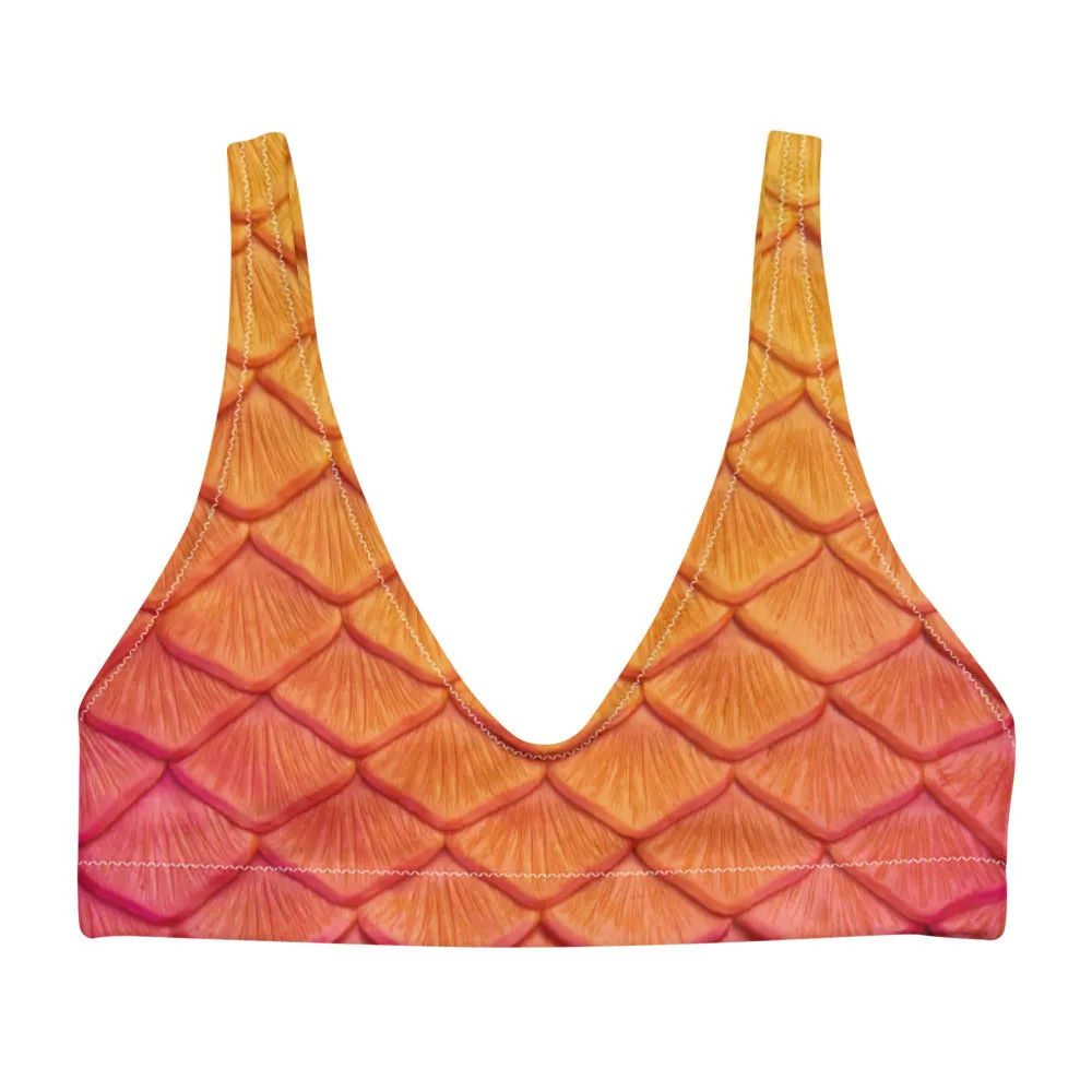 Hibiscus Bliss Recycled Padded Bikini Top