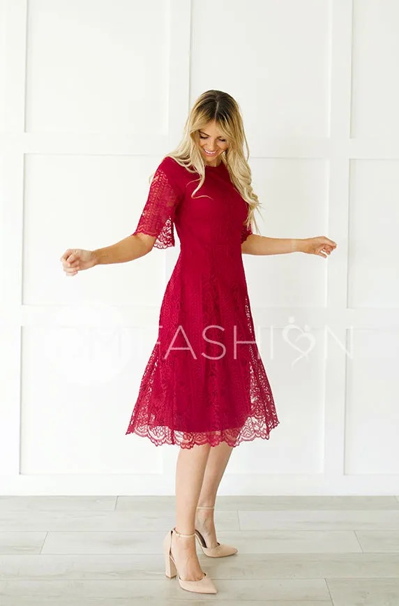 Lillian Chili Pepper Red Dress - DM Exclusive