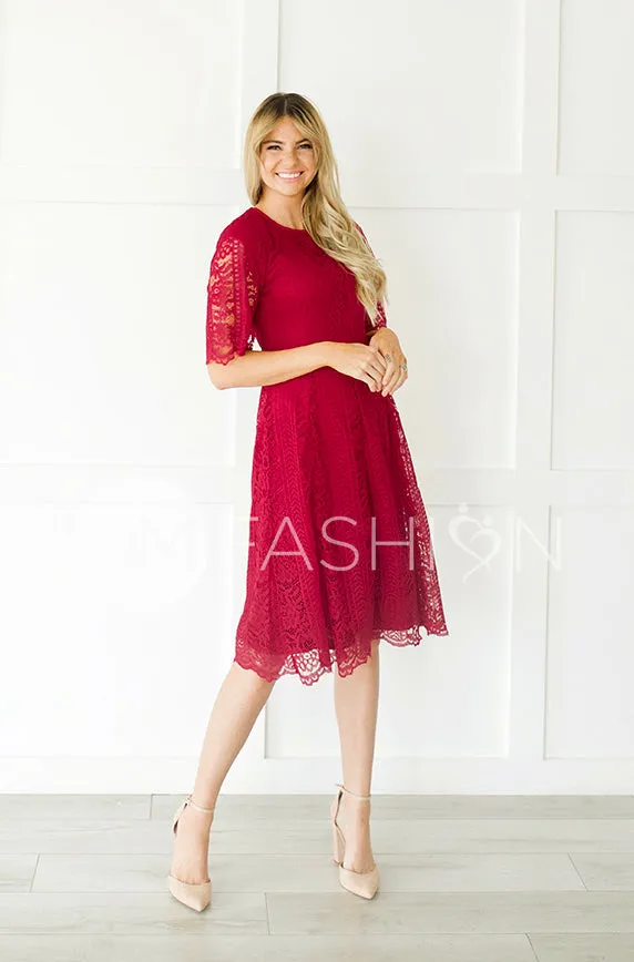 Lillian Chili Pepper Red Dress - DM Exclusive