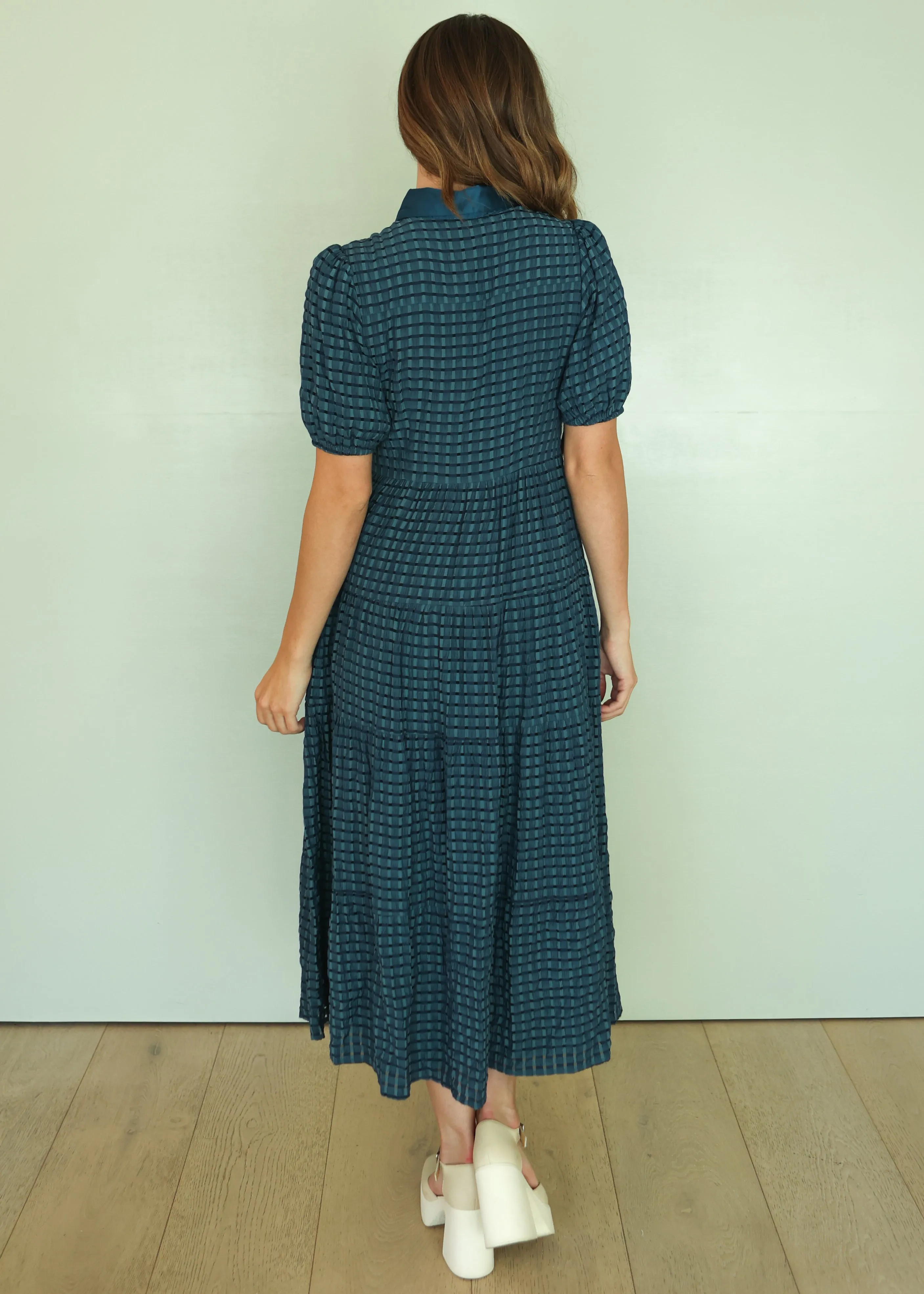 Maeve Blue Plaid Dress - FINAL FEW - FINAL SALE