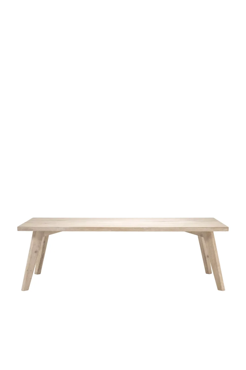 Medium Rectangular Bleached Oak Dining Table | Eichholtz Biot