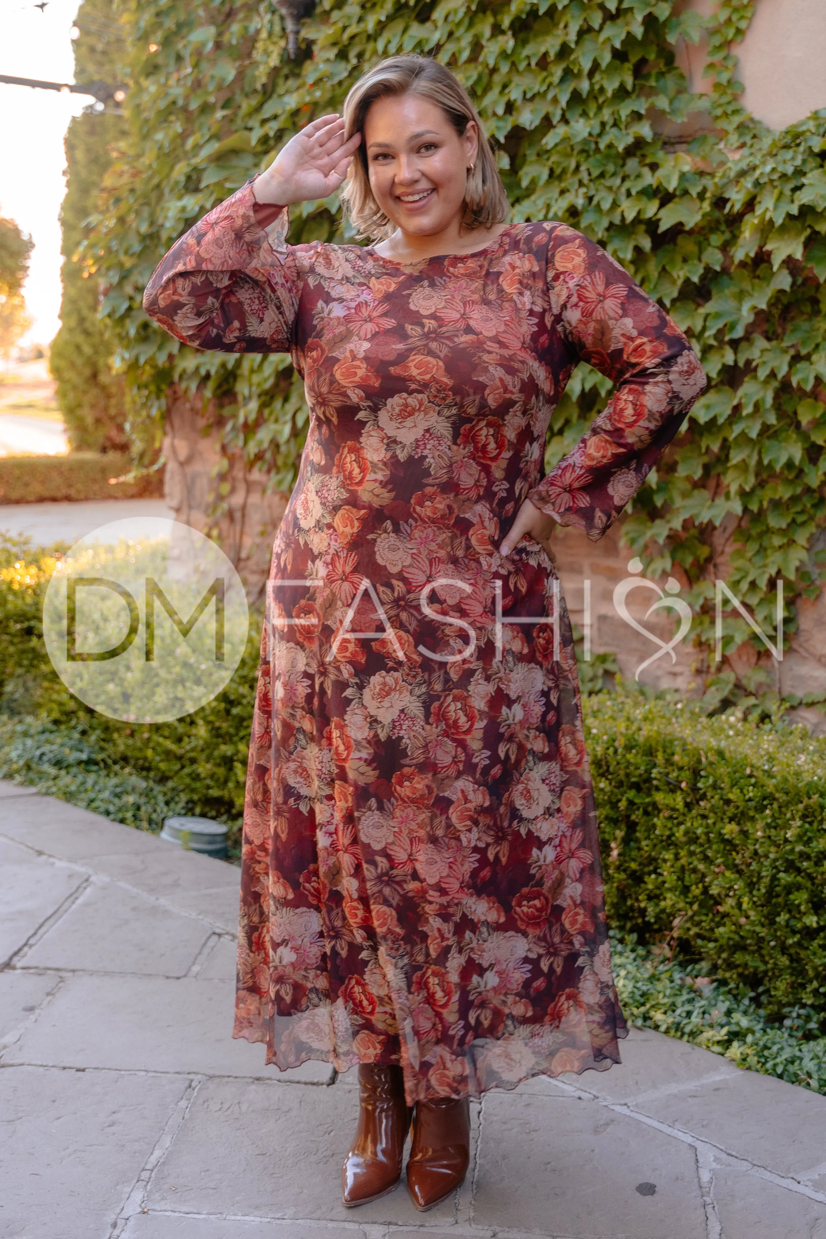 Phoebe Fall Floral - DM Exclusive - Maternity Friendly