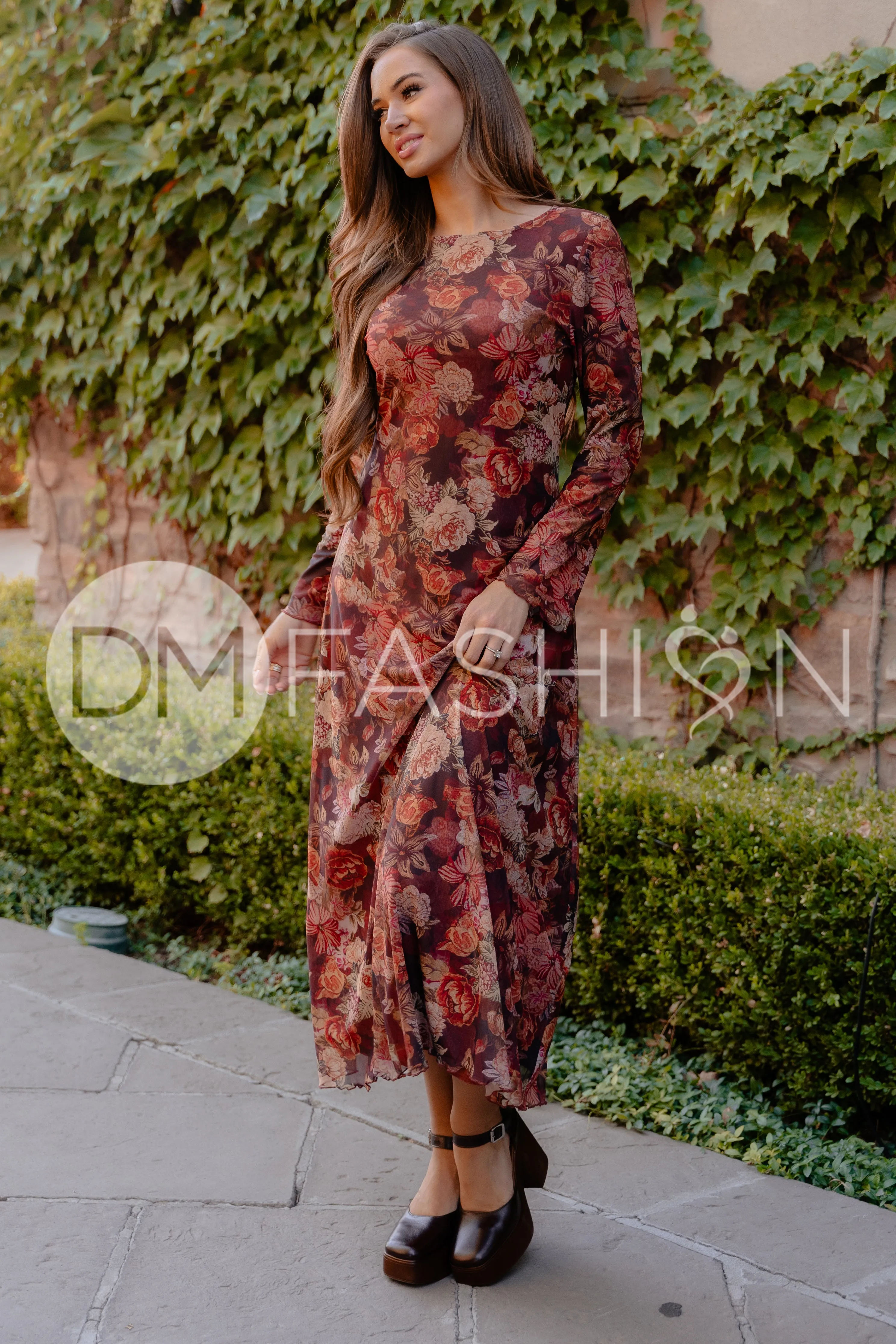 Phoebe Fall Floral - DM Exclusive - Maternity Friendly