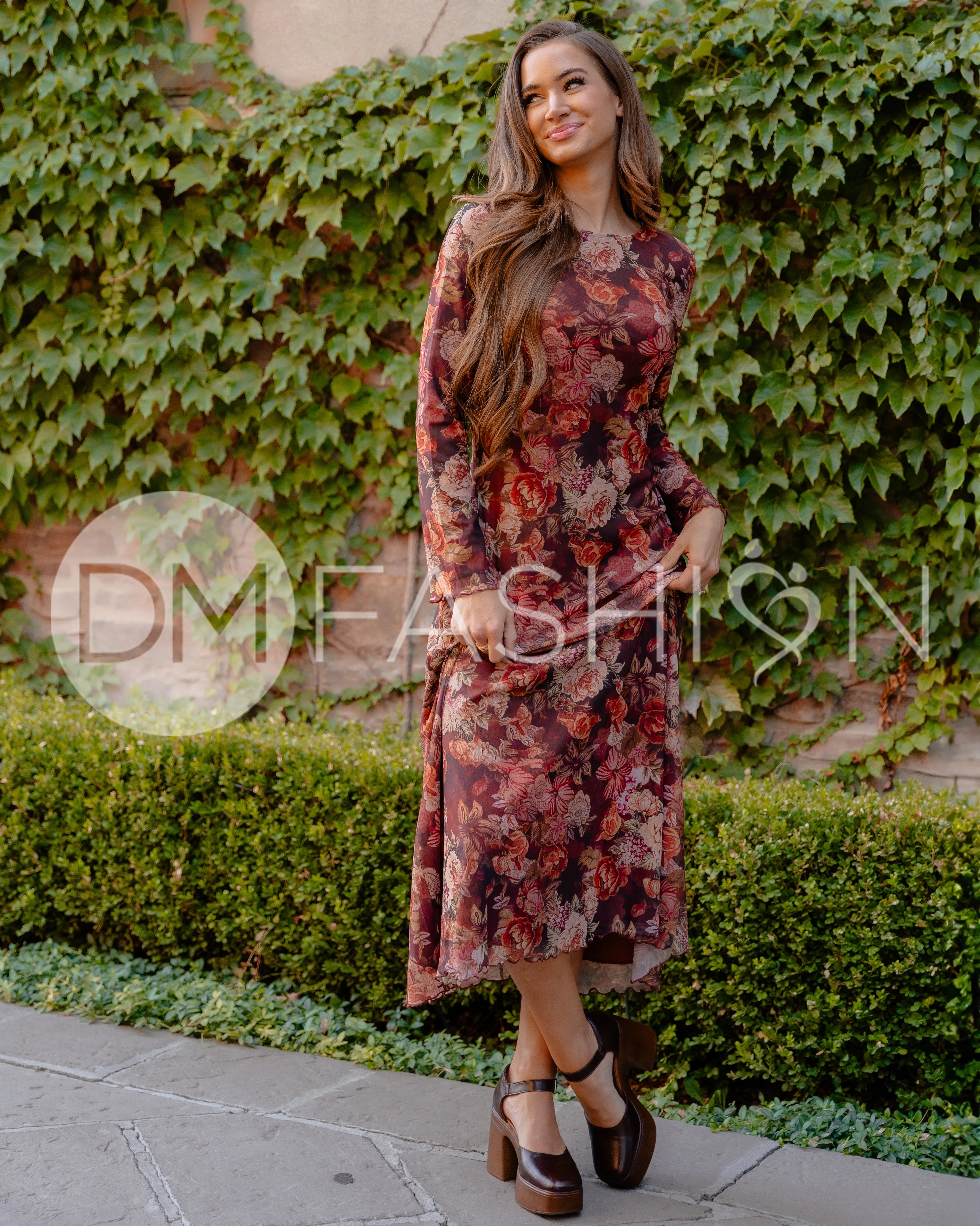 Phoebe Fall Floral - DM Exclusive - Maternity Friendly