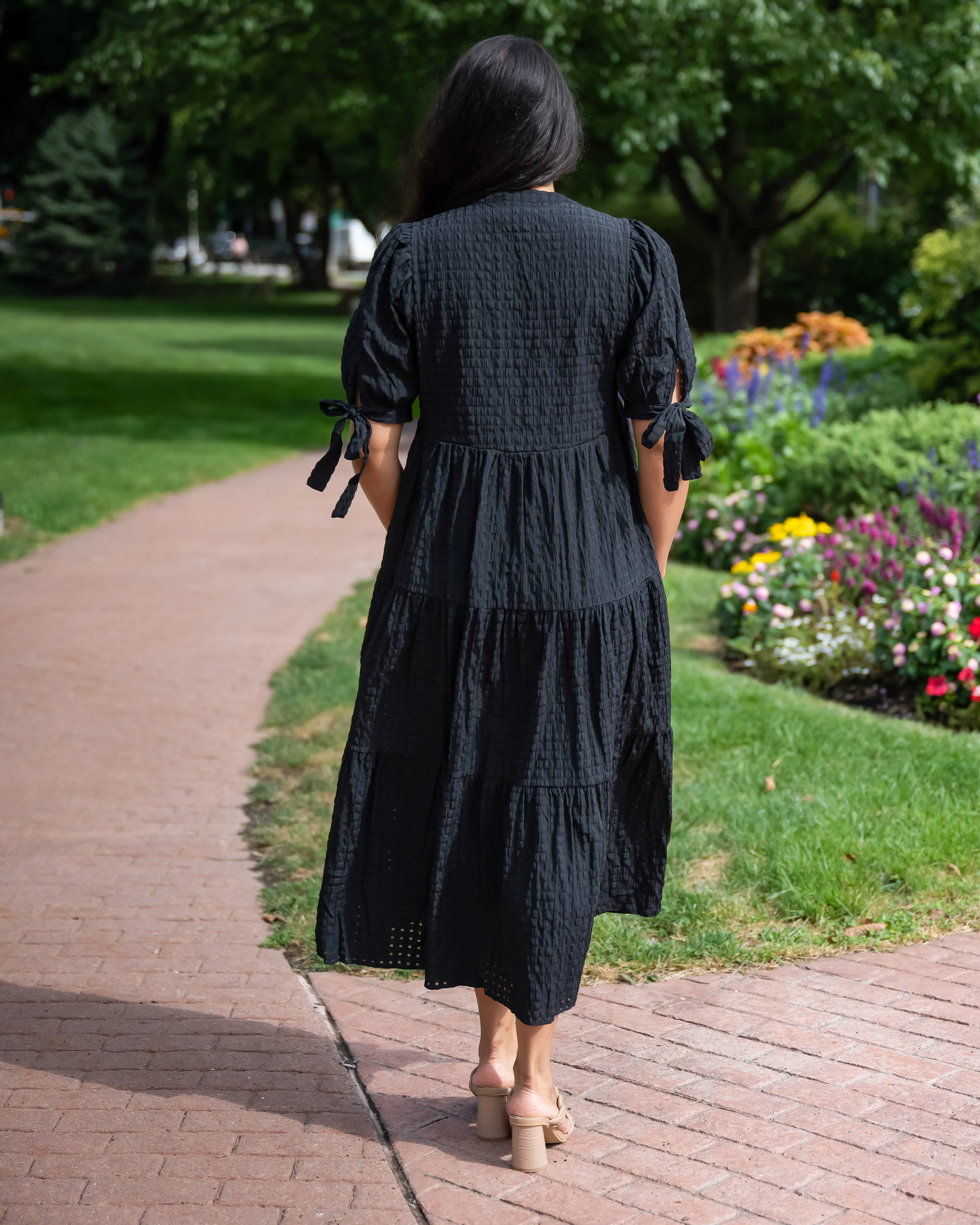 Samantha Black English Factory Dress